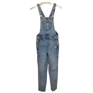 Old Navy Women’s Medium Wash Denim Overalls Size 0